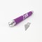Excel Blades K18 Grip-On Knife, Soft Grip Hobby Knife with Safety Cap, Purple, 12pk 16025 - alternate 7
